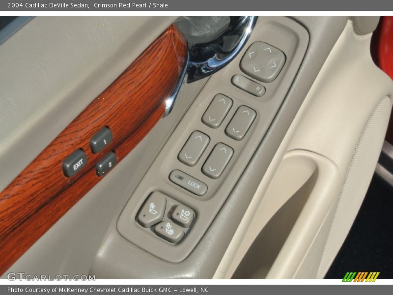 Crimson Red Pearl / Shale 2004 Cadillac DeVille Sedan