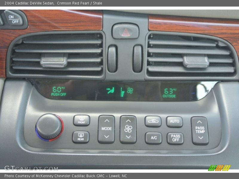 Crimson Red Pearl / Shale 2004 Cadillac DeVille Sedan