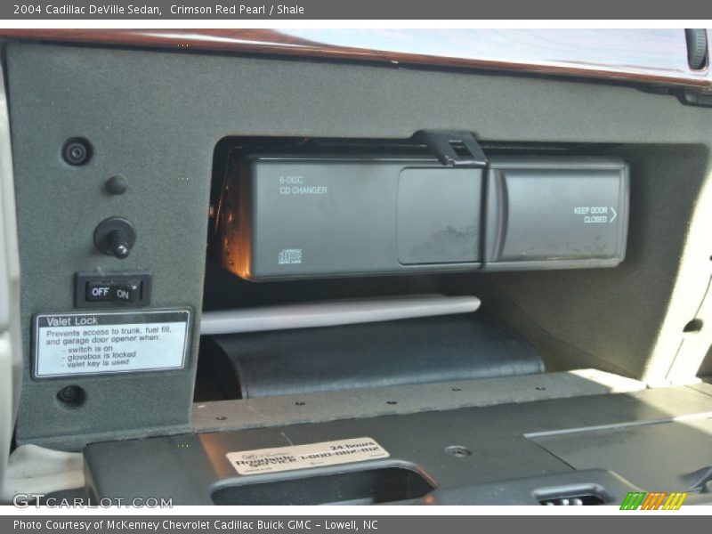 Crimson Red Pearl / Shale 2004 Cadillac DeVille Sedan