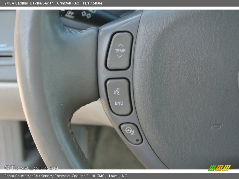 Crimson Red Pearl / Shale 2004 Cadillac DeVille Sedan