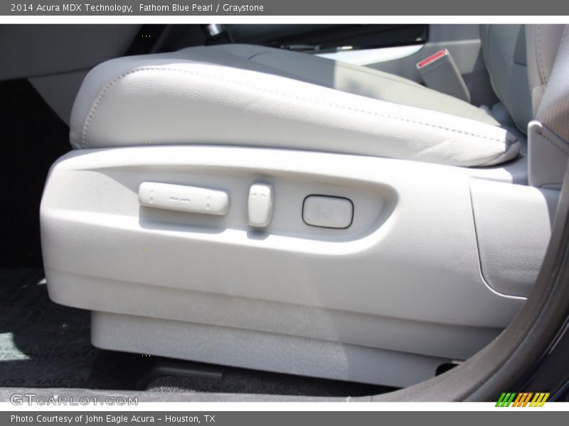 Fathom Blue Pearl / Graystone 2014 Acura MDX Technology