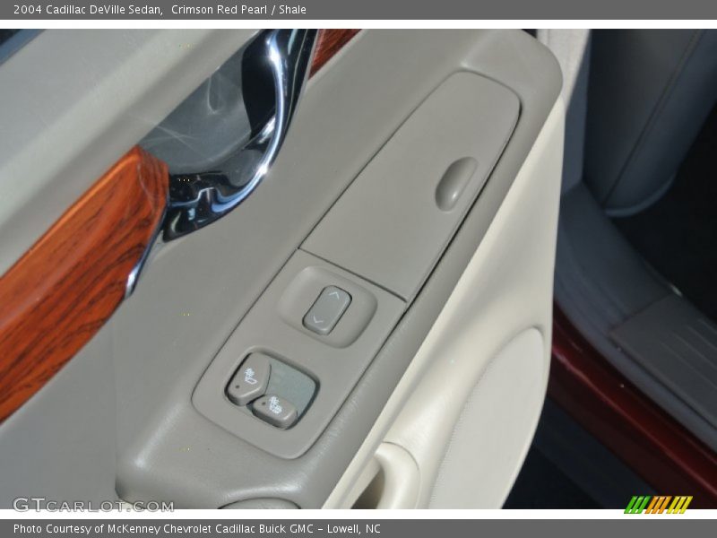Crimson Red Pearl / Shale 2004 Cadillac DeVille Sedan