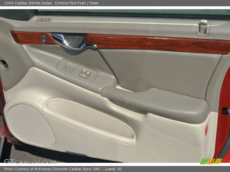 Crimson Red Pearl / Shale 2004 Cadillac DeVille Sedan