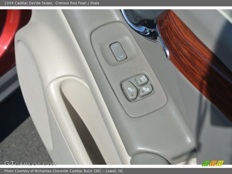 Crimson Red Pearl / Shale 2004 Cadillac DeVille Sedan