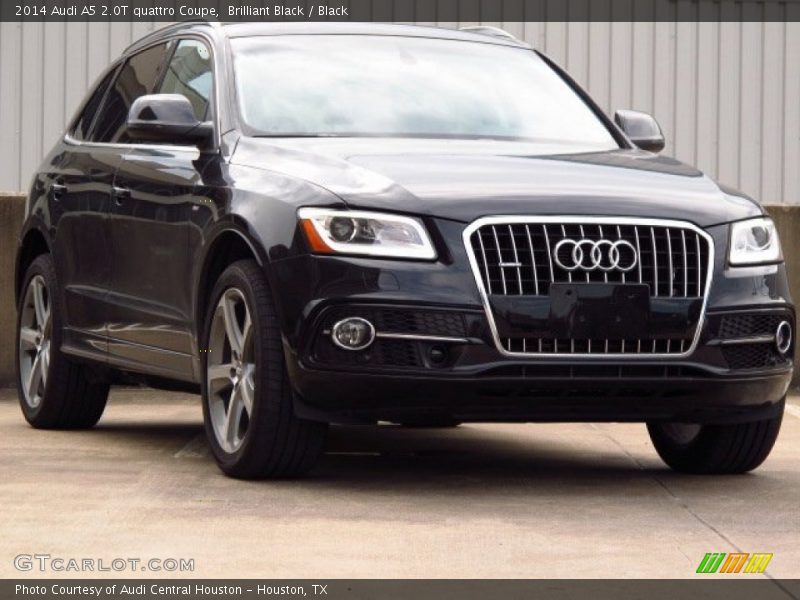 Brilliant Black / Black 2014 Audi A5 2.0T quattro Coupe