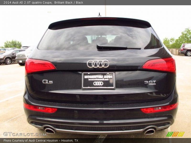 Brilliant Black / Black 2014 Audi A5 2.0T quattro Coupe