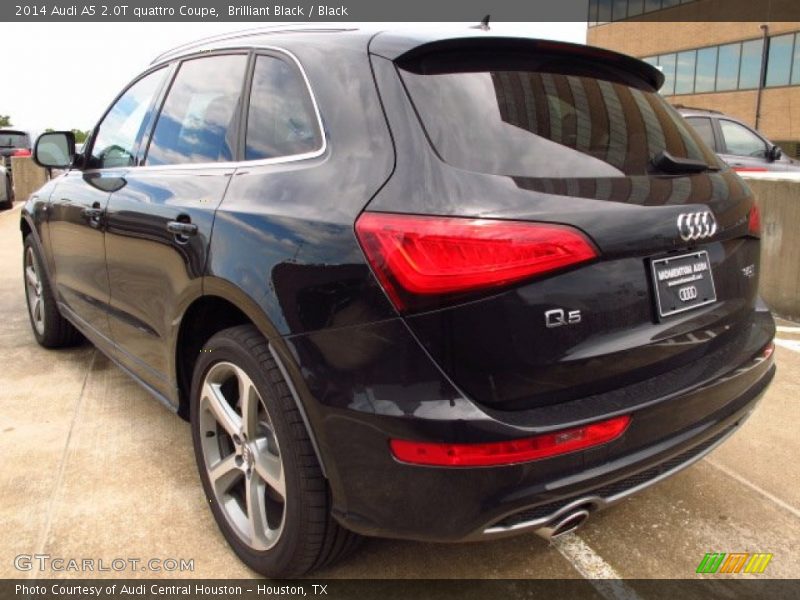 Brilliant Black / Black 2014 Audi A5 2.0T quattro Coupe