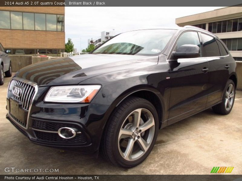 Brilliant Black / Black 2014 Audi A5 2.0T quattro Coupe