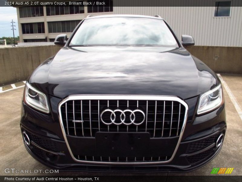Brilliant Black / Black 2014 Audi A5 2.0T quattro Coupe