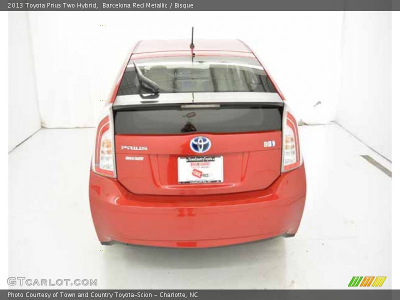 Barcelona Red Metallic / Bisque 2013 Toyota Prius Two Hybrid