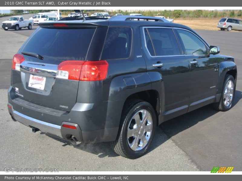 Cyber Gray Metallic / Jet Black 2010 GMC Terrain SLT AWD