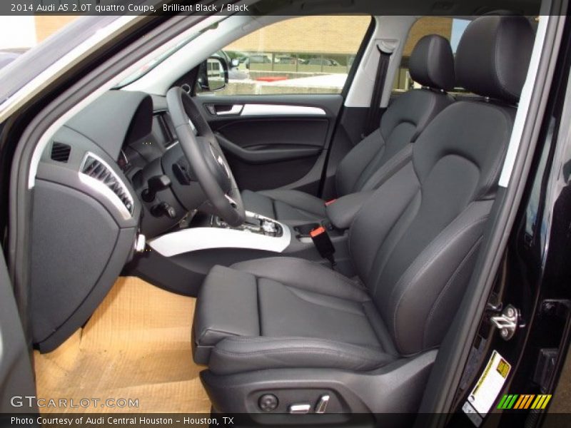 Brilliant Black / Black 2014 Audi A5 2.0T quattro Coupe