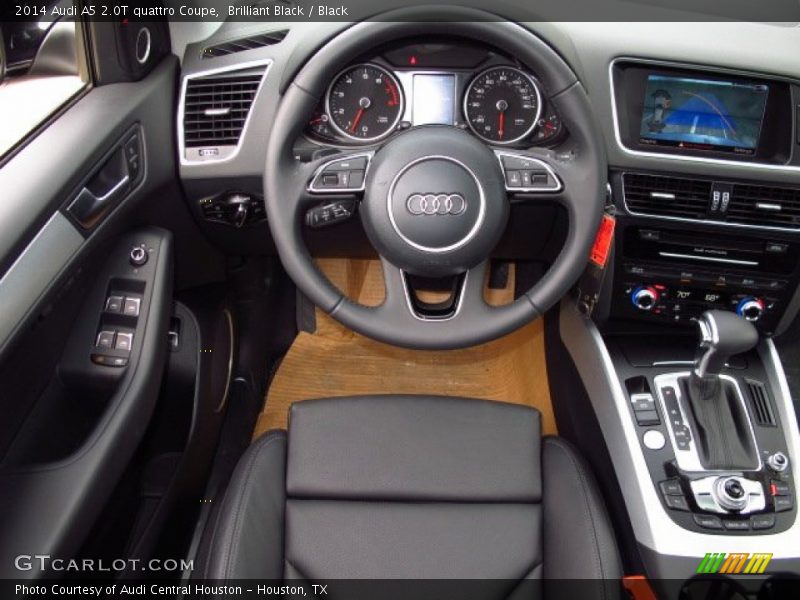 Brilliant Black / Black 2014 Audi A5 2.0T quattro Coupe