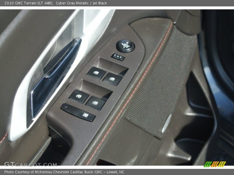 Cyber Gray Metallic / Jet Black 2010 GMC Terrain SLT AWD