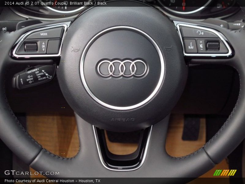 Brilliant Black / Black 2014 Audi A5 2.0T quattro Coupe