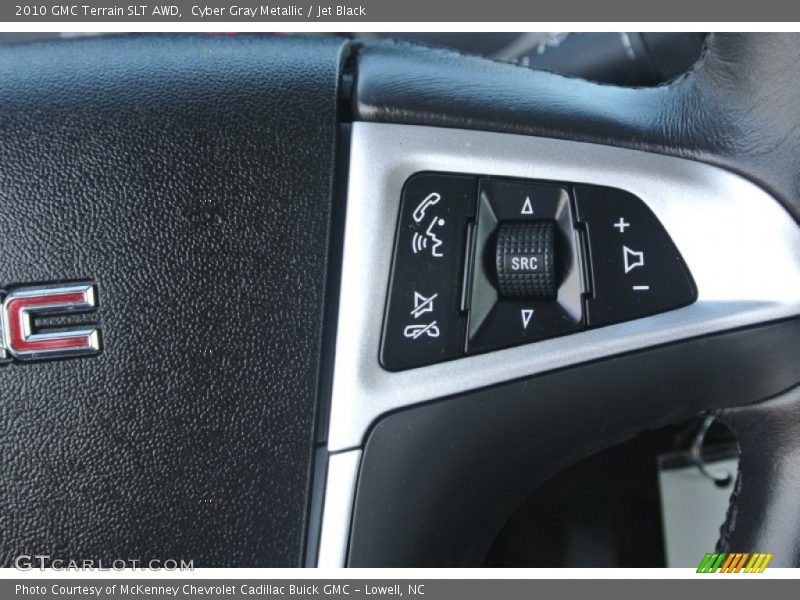 Cyber Gray Metallic / Jet Black 2010 GMC Terrain SLT AWD
