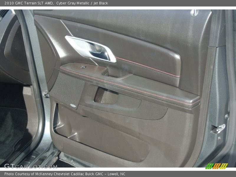 Cyber Gray Metallic / Jet Black 2010 GMC Terrain SLT AWD