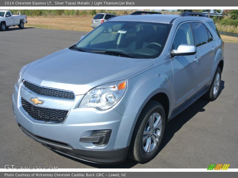 Silver Topaz Metallic / Light Titanium/Jet Black 2014 Chevrolet Equinox LT