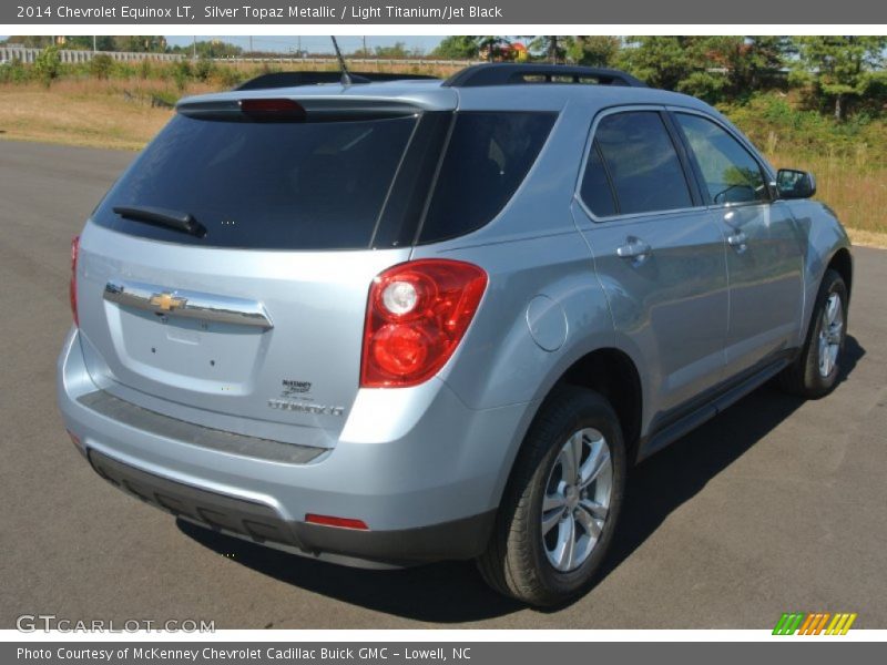 Silver Topaz Metallic / Light Titanium/Jet Black 2014 Chevrolet Equinox LT