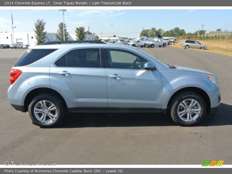 Silver Topaz Metallic / Light Titanium/Jet Black 2014 Chevrolet Equinox LT