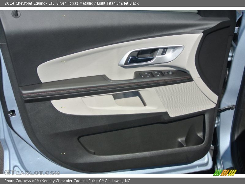 Silver Topaz Metallic / Light Titanium/Jet Black 2014 Chevrolet Equinox LT