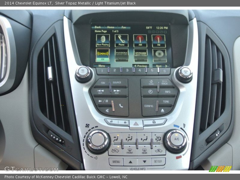 Silver Topaz Metallic / Light Titanium/Jet Black 2014 Chevrolet Equinox LT