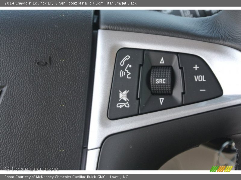 Silver Topaz Metallic / Light Titanium/Jet Black 2014 Chevrolet Equinox LT