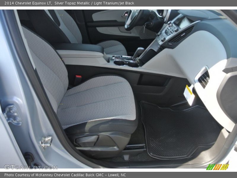Silver Topaz Metallic / Light Titanium/Jet Black 2014 Chevrolet Equinox LT