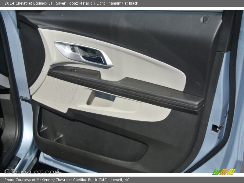 Silver Topaz Metallic / Light Titanium/Jet Black 2014 Chevrolet Equinox LT