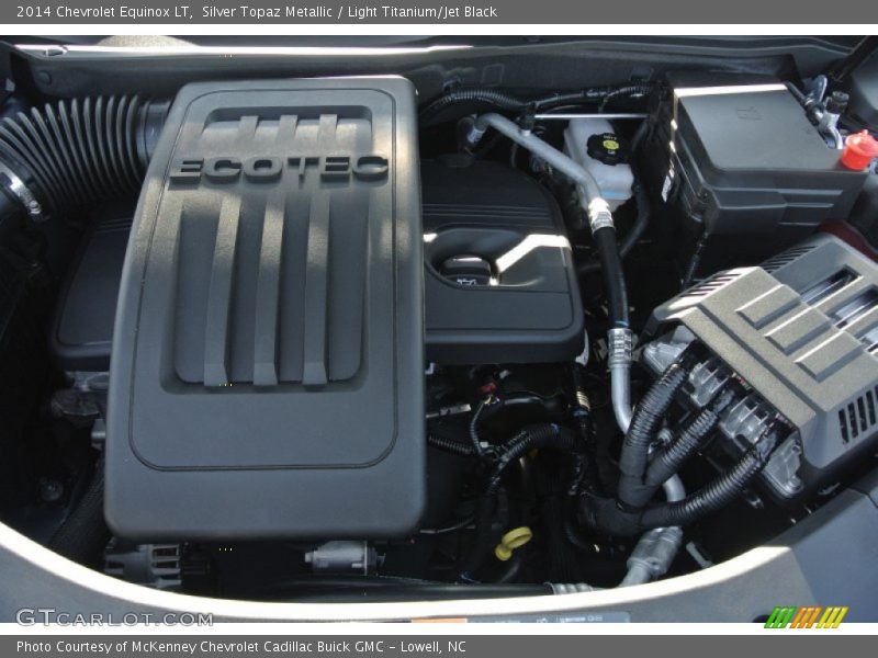 Silver Topaz Metallic / Light Titanium/Jet Black 2014 Chevrolet Equinox LT