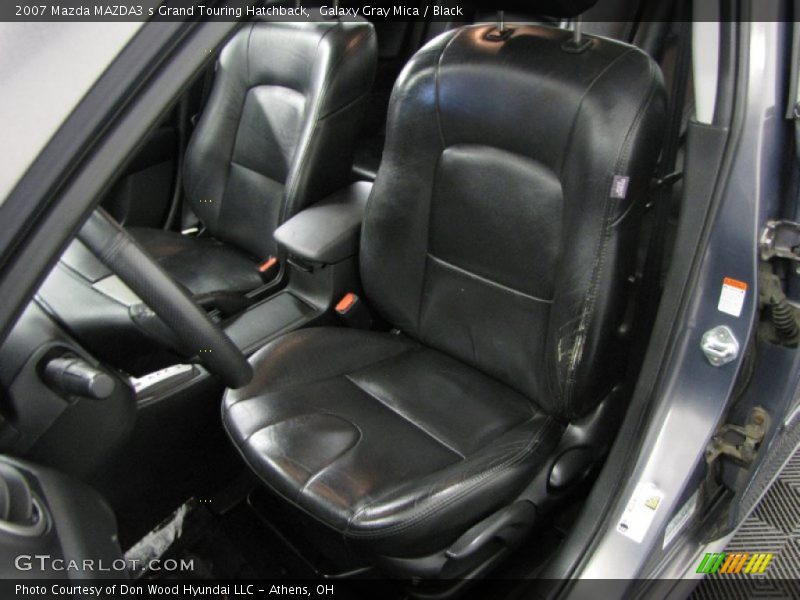 Galaxy Gray Mica / Black 2007 Mazda MAZDA3 s Grand Touring Hatchback