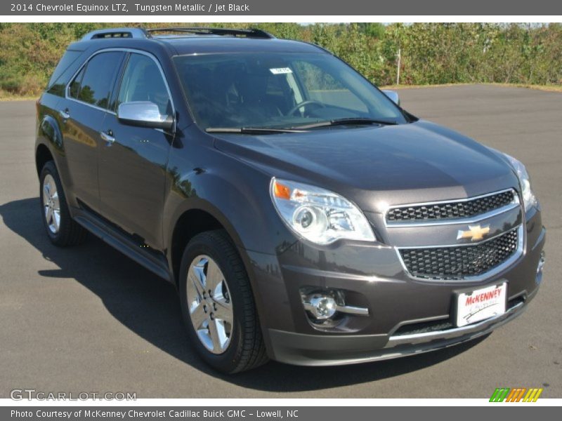 Tungsten Metallic / Jet Black 2014 Chevrolet Equinox LTZ