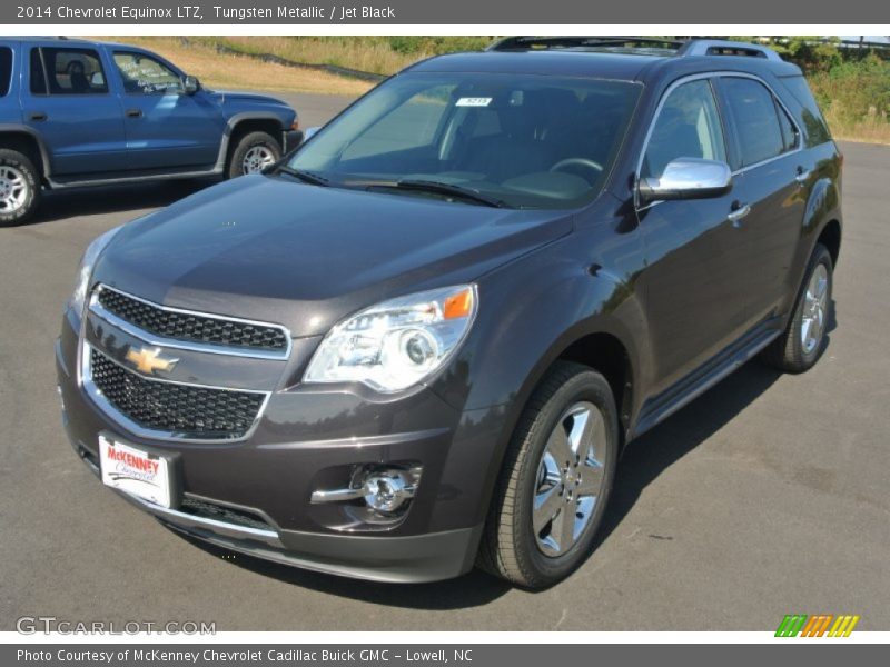 Tungsten Metallic / Jet Black 2014 Chevrolet Equinox LTZ