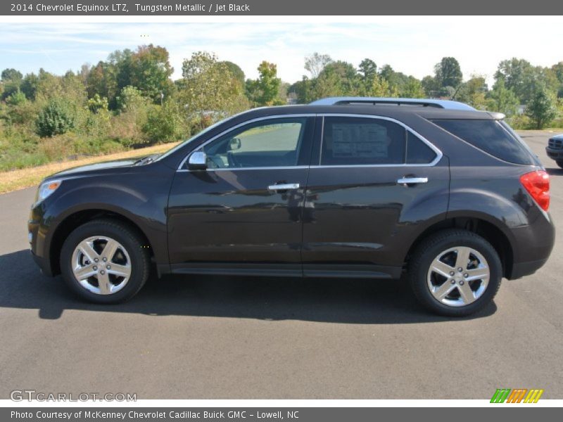 Tungsten Metallic / Jet Black 2014 Chevrolet Equinox LTZ