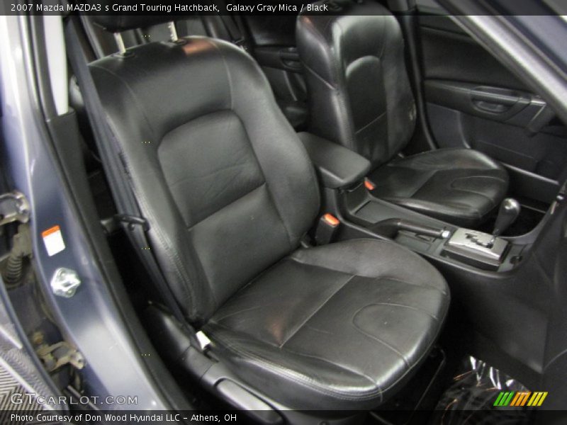 Galaxy Gray Mica / Black 2007 Mazda MAZDA3 s Grand Touring Hatchback
