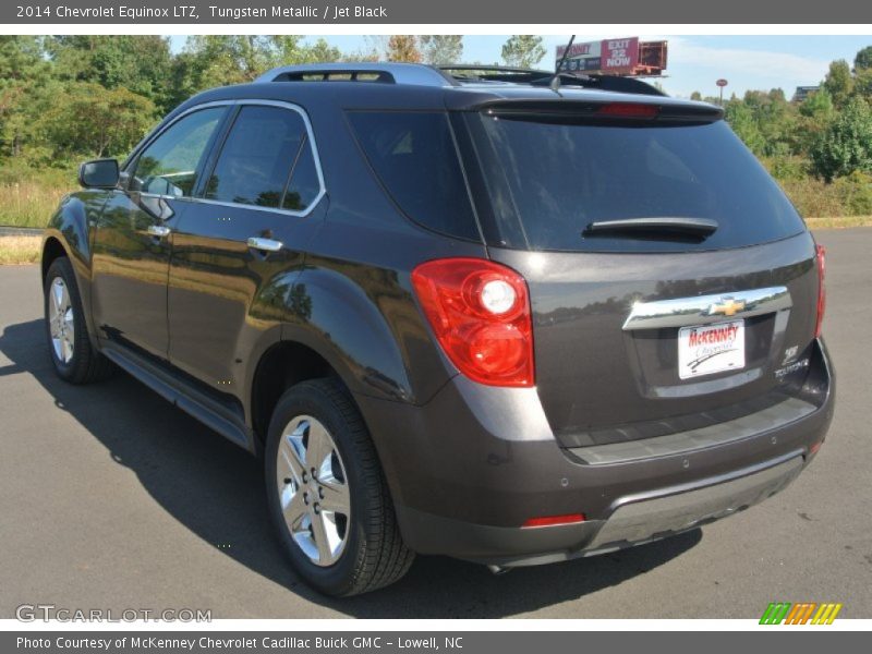 Tungsten Metallic / Jet Black 2014 Chevrolet Equinox LTZ