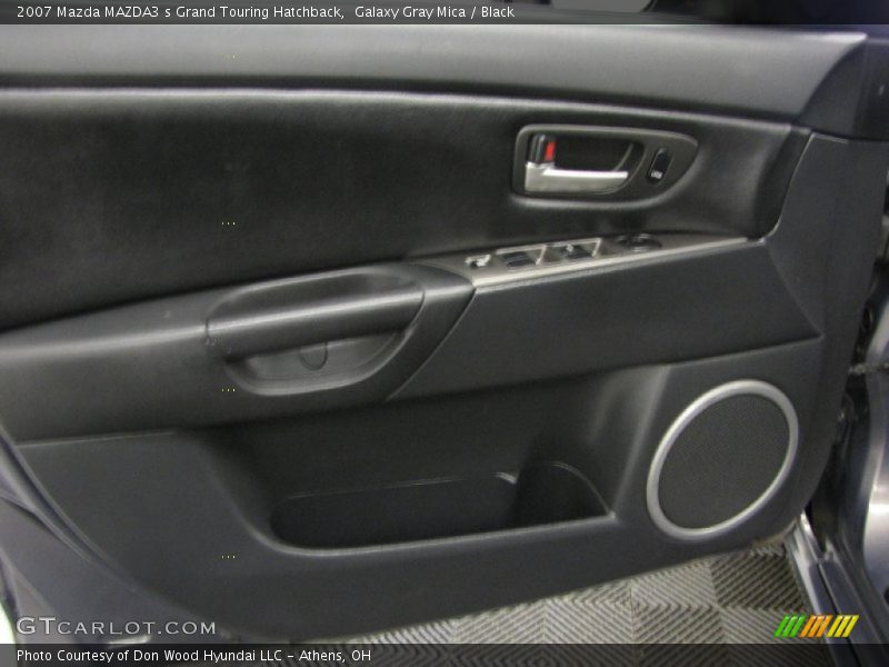 Galaxy Gray Mica / Black 2007 Mazda MAZDA3 s Grand Touring Hatchback