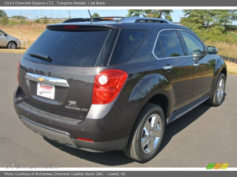 Tungsten Metallic / Jet Black 2014 Chevrolet Equinox LTZ