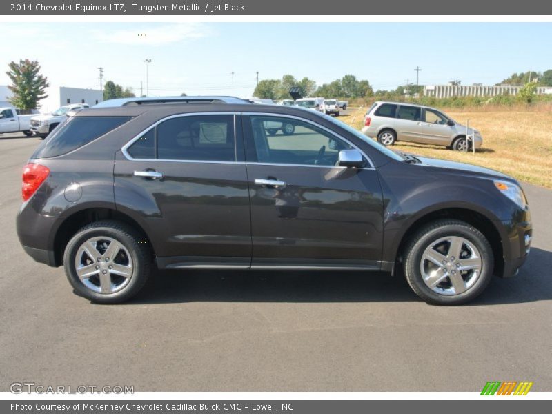 Tungsten Metallic / Jet Black 2014 Chevrolet Equinox LTZ