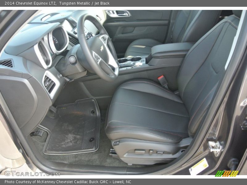 Tungsten Metallic / Jet Black 2014 Chevrolet Equinox LTZ