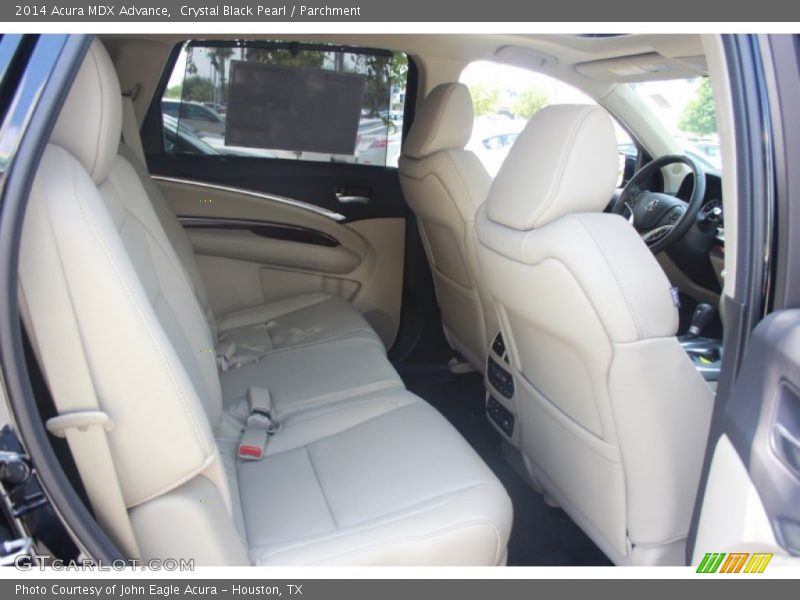 Crystal Black Pearl / Parchment 2014 Acura MDX Advance