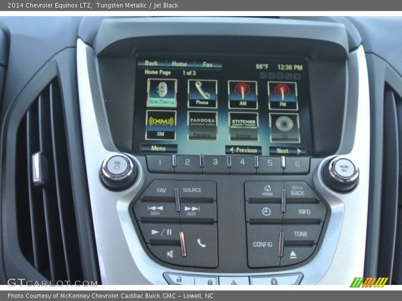 Tungsten Metallic / Jet Black 2014 Chevrolet Equinox LTZ