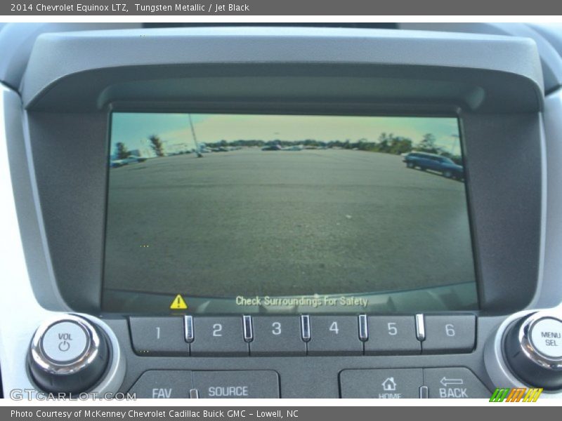 Tungsten Metallic / Jet Black 2014 Chevrolet Equinox LTZ