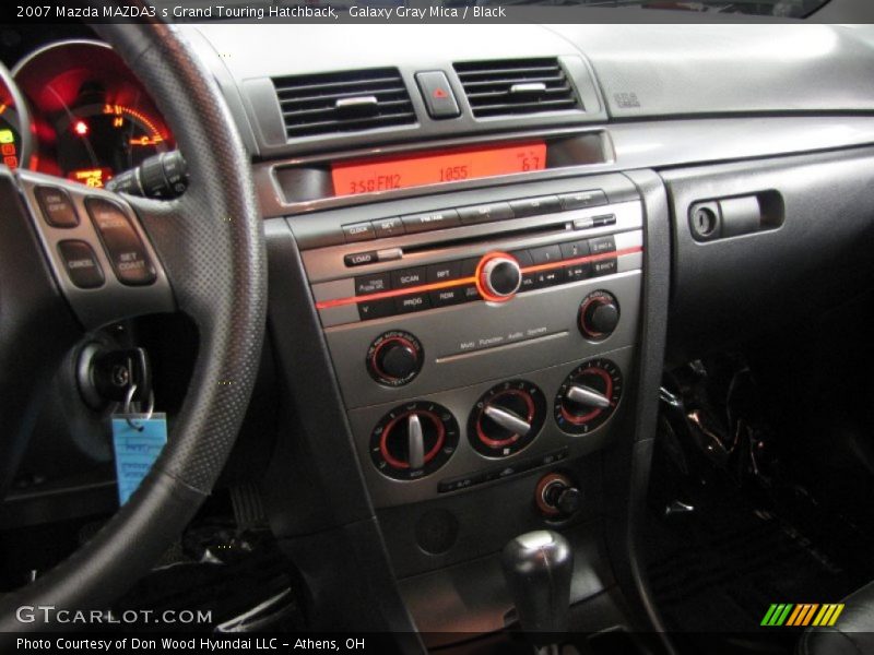 Galaxy Gray Mica / Black 2007 Mazda MAZDA3 s Grand Touring Hatchback