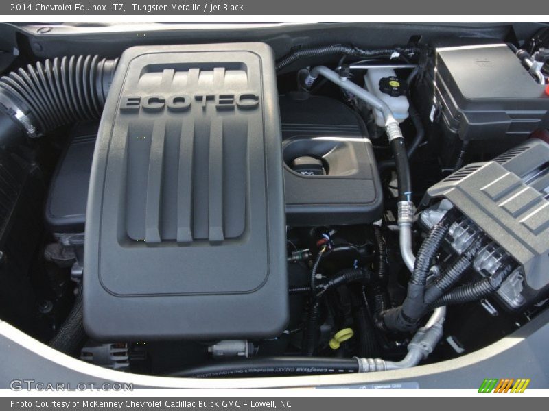 Tungsten Metallic / Jet Black 2014 Chevrolet Equinox LTZ