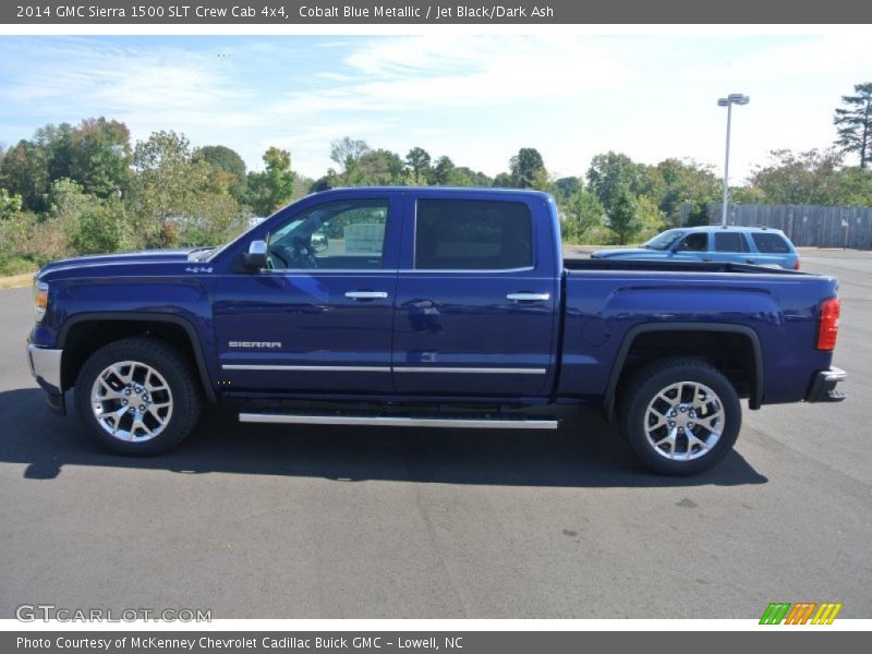  2014 Sierra 1500 SLT Crew Cab 4x4 Cobalt Blue Metallic
