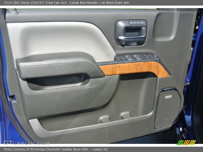 Cobalt Blue Metallic / Jet Black/Dark Ash 2014 GMC Sierra 1500 SLT Crew Cab 4x4