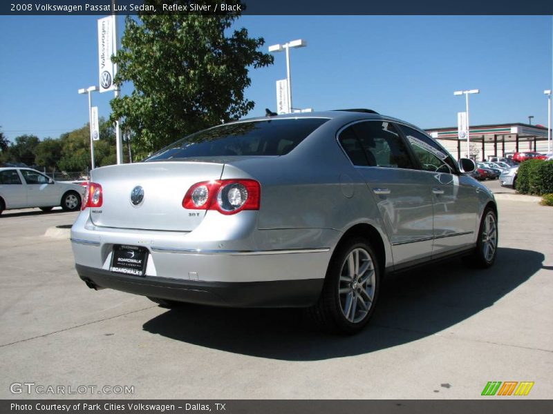 Reflex Silver / Black 2008 Volkswagen Passat Lux Sedan