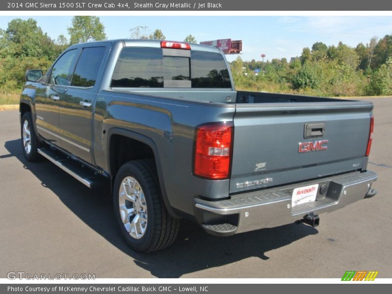 Stealth Gray Metallic / Jet Black 2014 GMC Sierra 1500 SLT Crew Cab 4x4