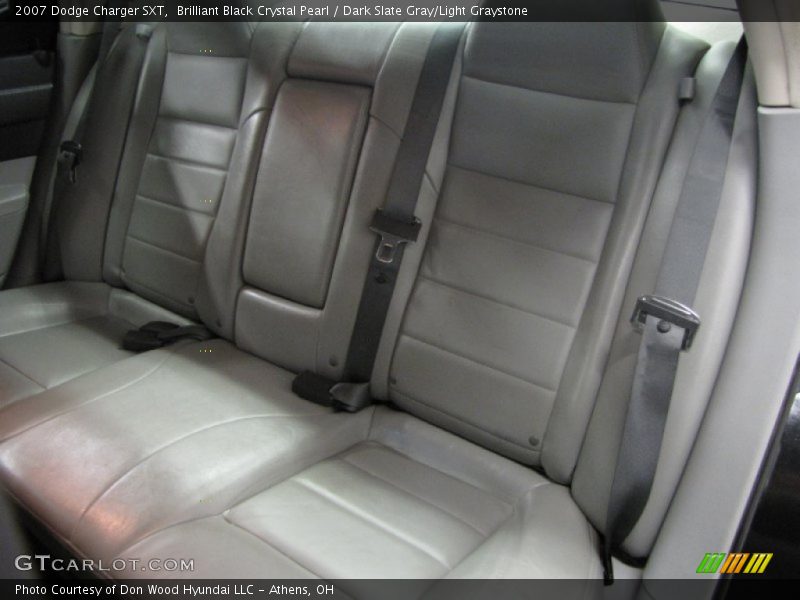 Brilliant Black Crystal Pearl / Dark Slate Gray/Light Graystone 2007 Dodge Charger SXT